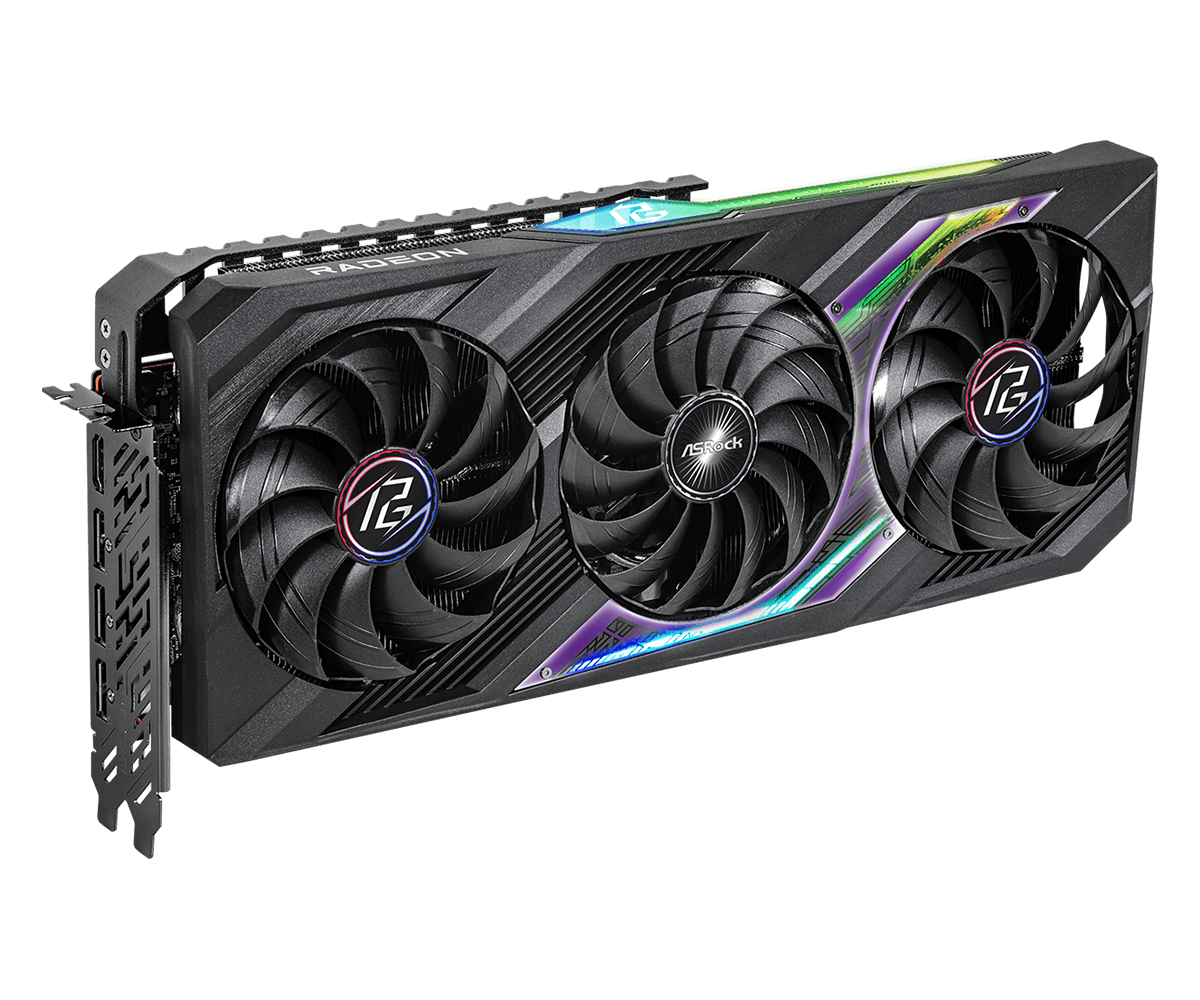 AMD RX 7800 XT 16GB GPU、ASROCK - Triple Fan Gaming Graphics Card 16Gb のレビューと価格